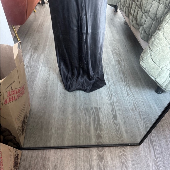 La Lune Plunged Cross Back Maxi Dress - Picture 9 of 11